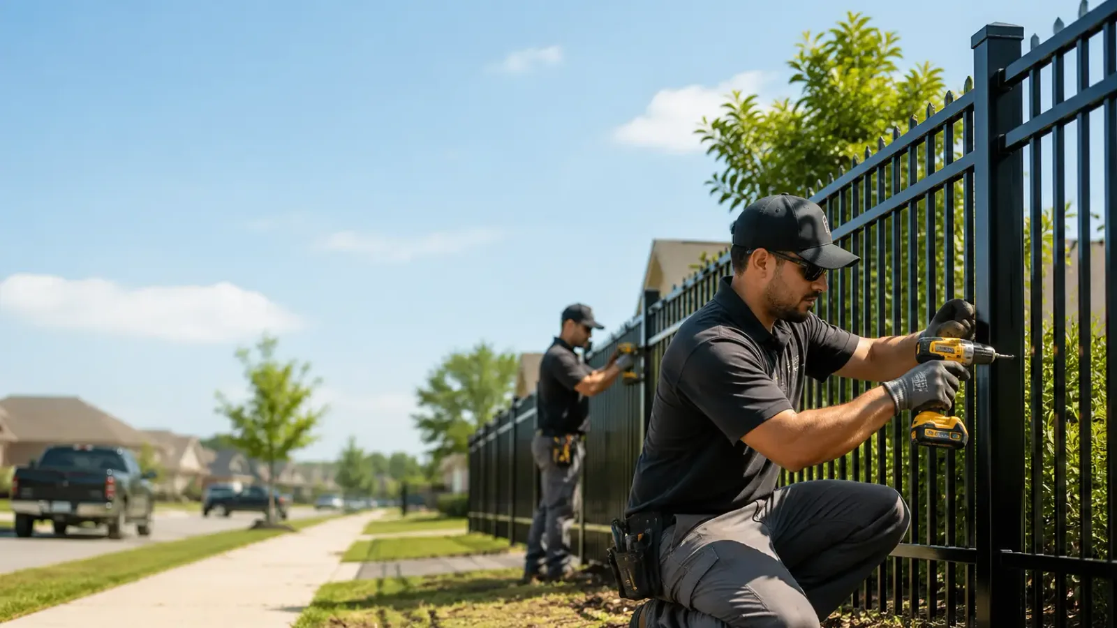 Metal Fence Installation in Coloma, MI